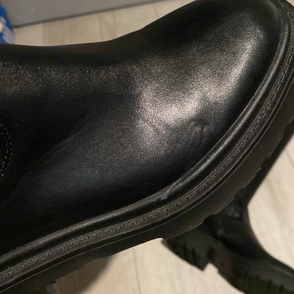 Zara Over the Knee tall lug sole boot - Picture 10 of 10